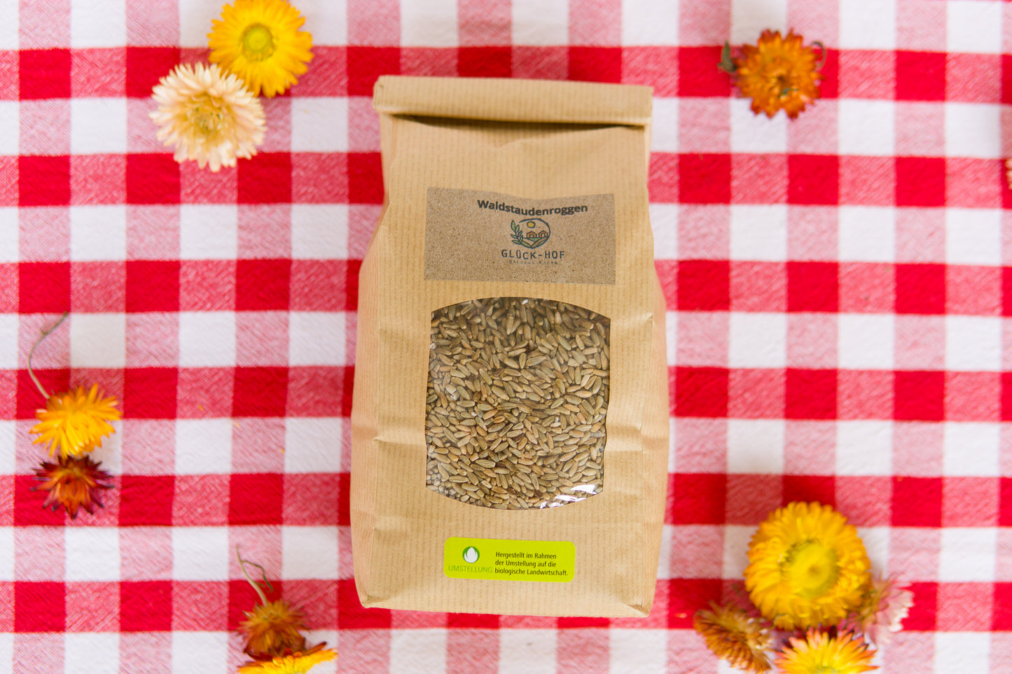 Bio Waldstaudenroggenkörner, 1kg