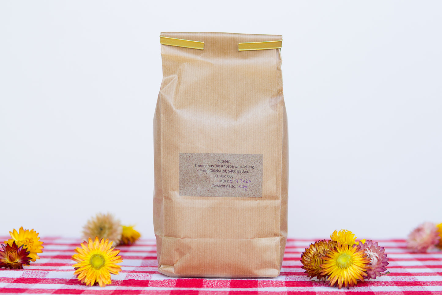 Bio Emmer Vollkorn-Mehl, 1kg