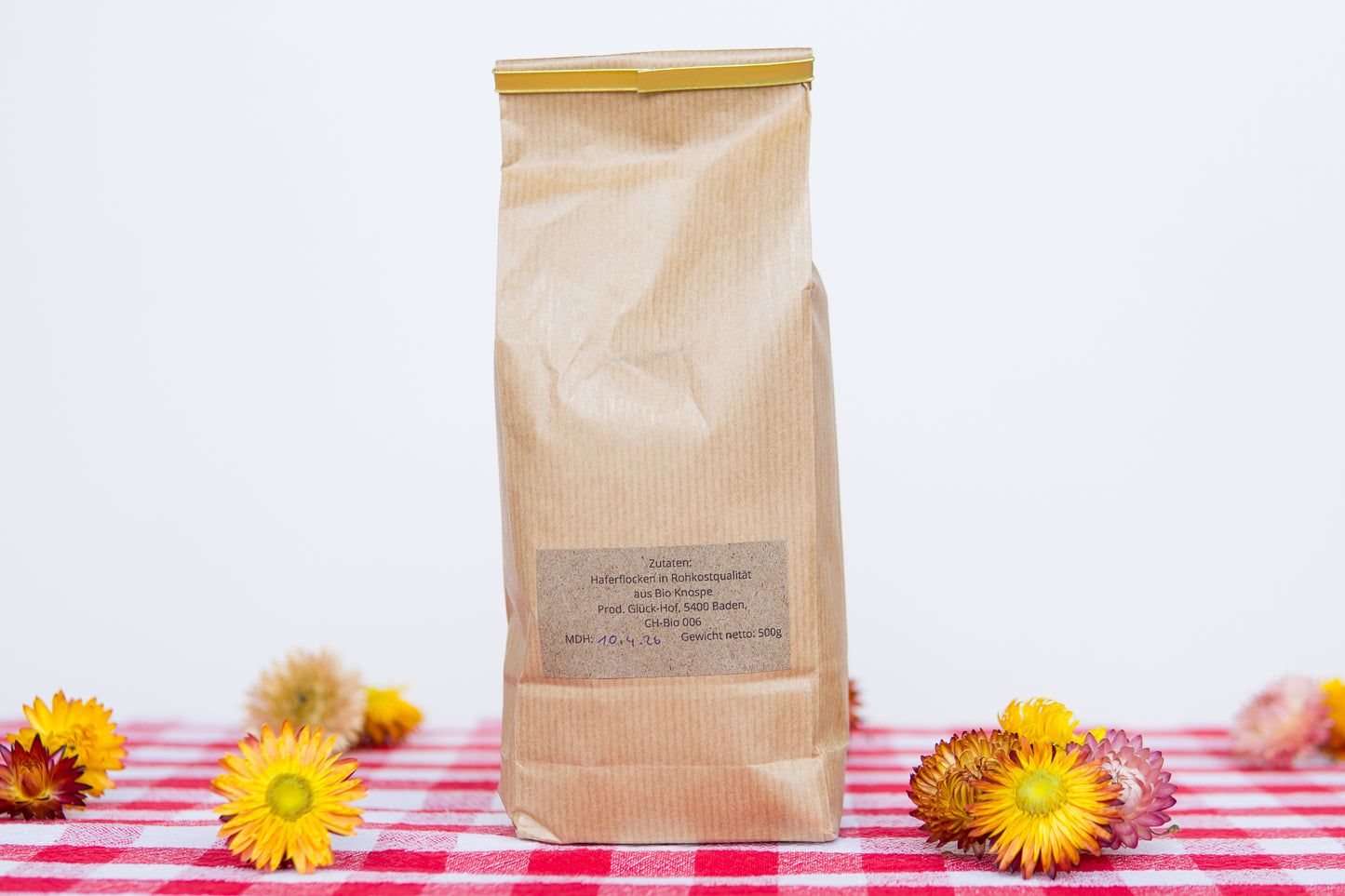 Bio Emmerflocken (Rohkost-Qualität), 500g