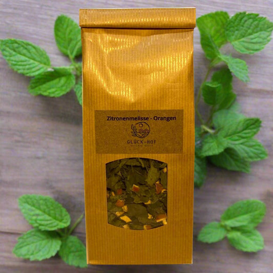 Bio Zitronenmelisse-Orangen Tee, 20g