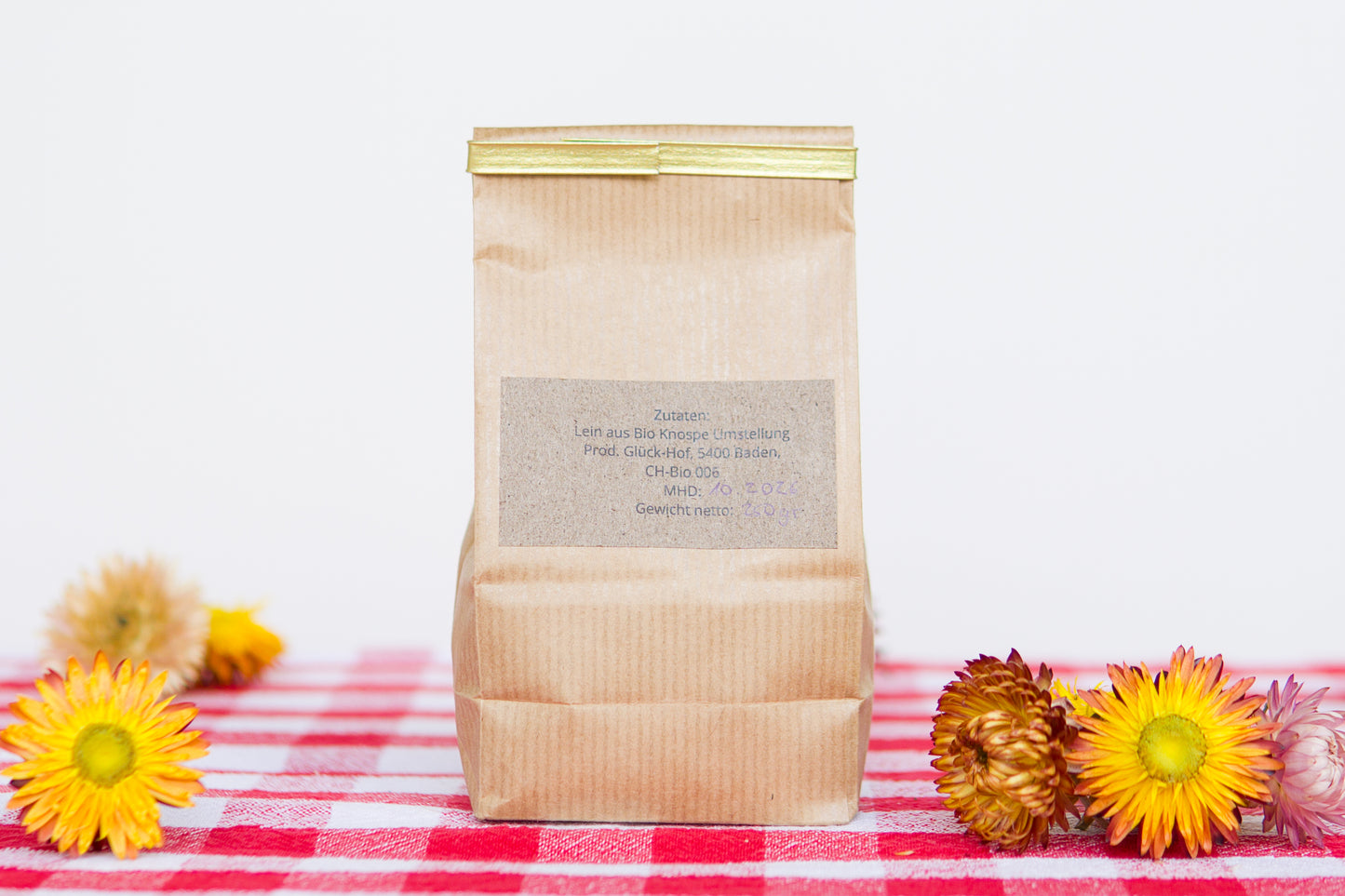 Bio Leinsamen (Rohkostqualität), 500g