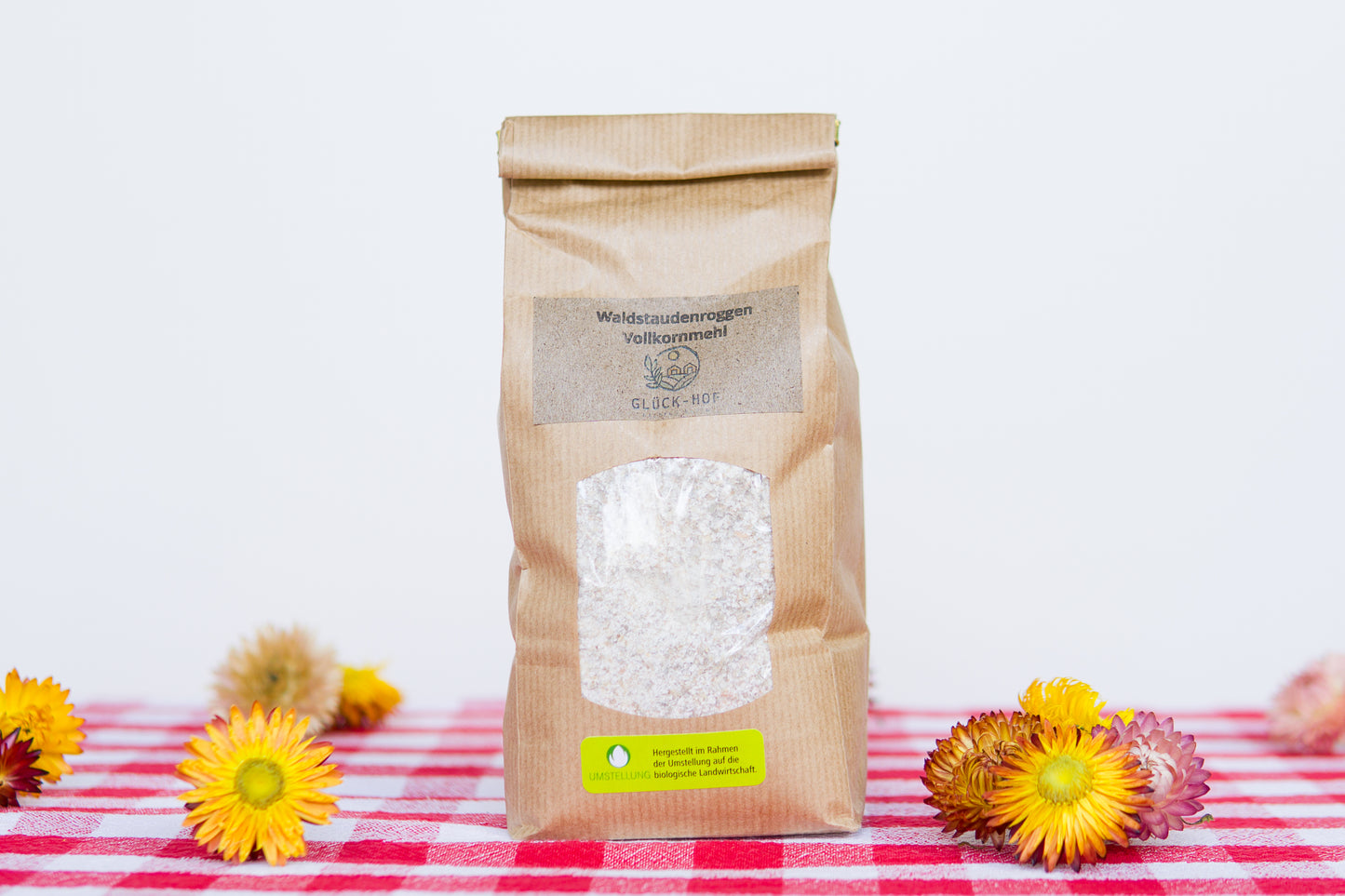 Bio Waldstaudenroggen Vollkorn-Mehl, 500g