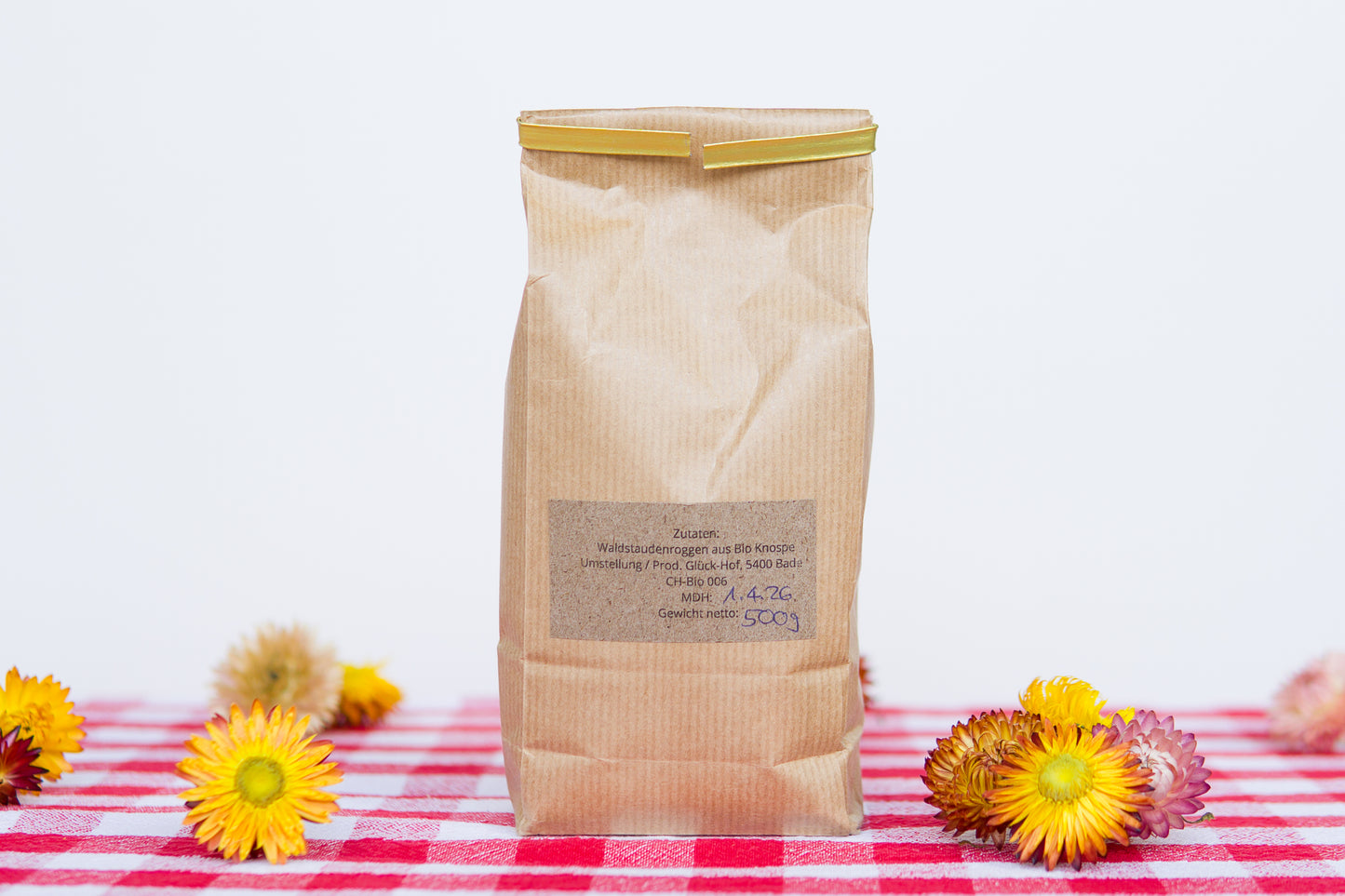 Bio Waldstaudenroggen Vollkorn-Mehl, 500g